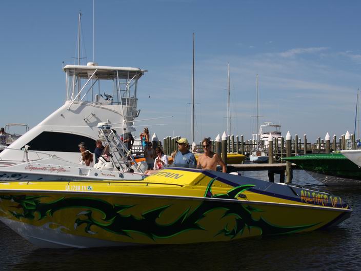 GC Offshore goes to Patriot Poker Run Sept 15, 2012 Slidell Boat Shots